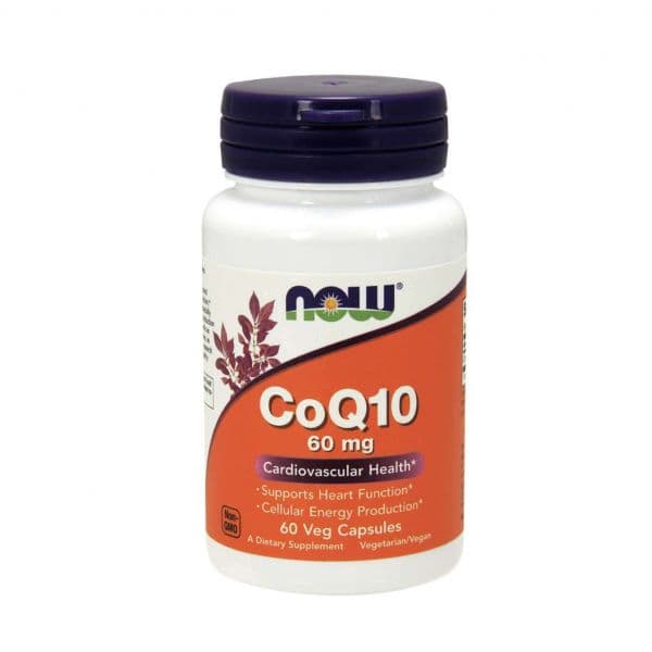 Now CoQ10 60mg 60 Cápsulas