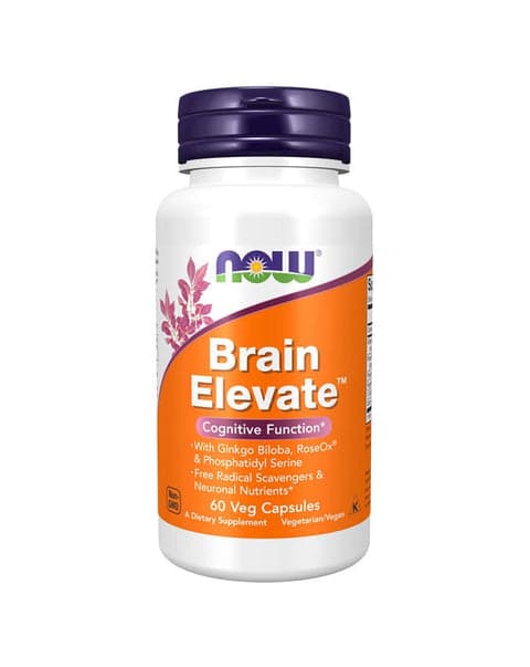 Now Brain Elevate 60 Cápsulas Vegetais