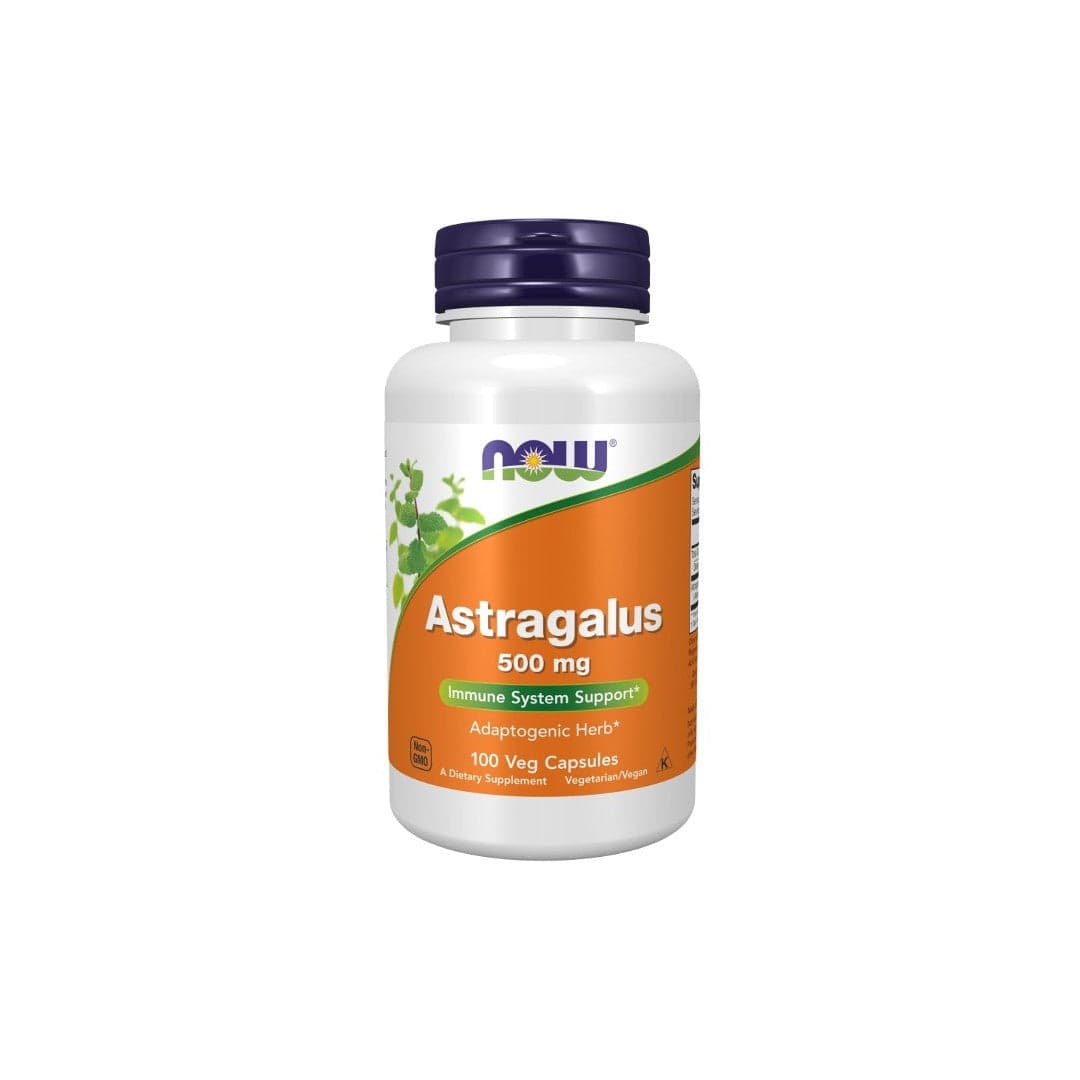 Astragalus 500mg - 100 Cápsulas - Now Foods
