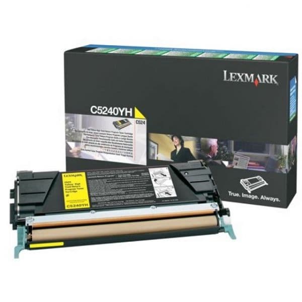 Tinteiro Lexmark C5240YH