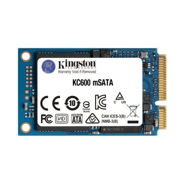 SSD Kingston 512GB KC600 mSATA - SKC600MS/512G