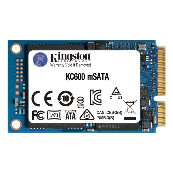 SSD Kingston 1TB KC600 SATA3 Msata