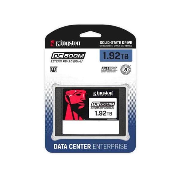 SSD Kingston 1.92TB DC600M 2.5" Enterprise SATA 3.0 - SEDC600M/1920G