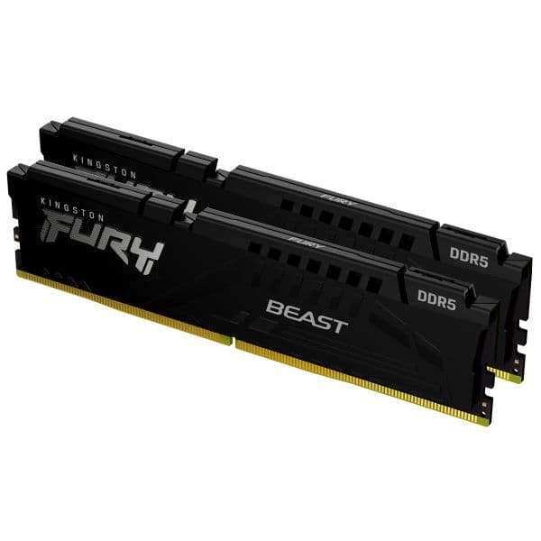 Memória RAM Kingston Technology FURY Beast 64GB DDR5 6000MT/s CL36 Black