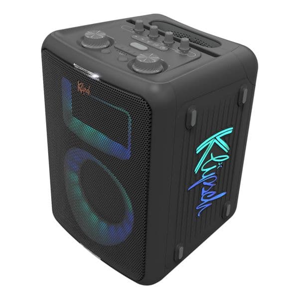 Klipsch VEGAS Coluna Portátil Party Box c/ Microfone Bluetooth RGB IPX4