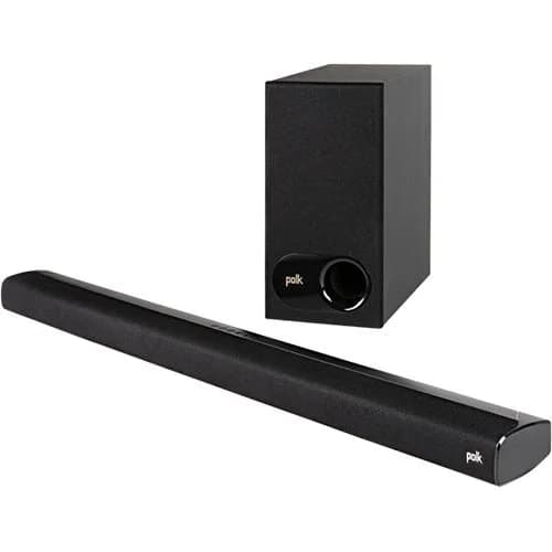 Soundbar Polk Signa S2 e Subwoofer 2.1 Sem Fios para Televisão