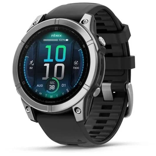 Garmin Fénix E 47mm Stainless Steel/Black