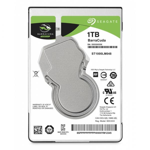Seagate 1TB 2.5 SATAIII 128MB 6GB/S - ST1000LM048