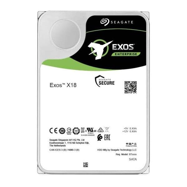 Seagate 16TB Exos 6Gb/s SAS 7.2K 512e/4Kn 256Mb - ST16000VE000
