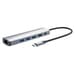 Manhattan Docking Station 153959 USB-C 6-em-1 4K HDMI 3xUSB 5Gb/s RJ45 PD 100W