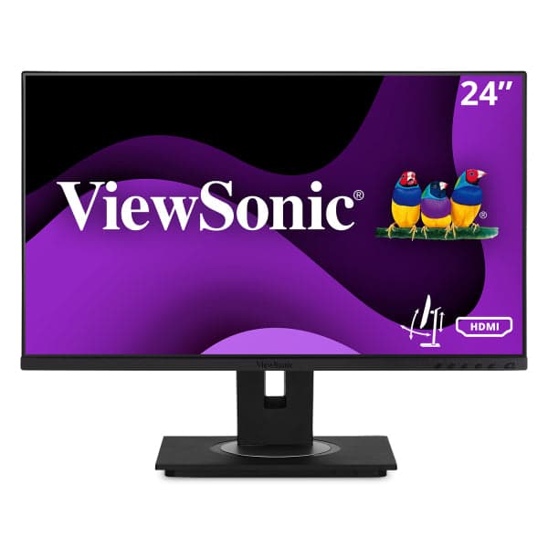 Viewsonic VG Series VG2448a monitor de ecrã 61 cm (24") 1920 x 1080 pixels Full HD LED Preto