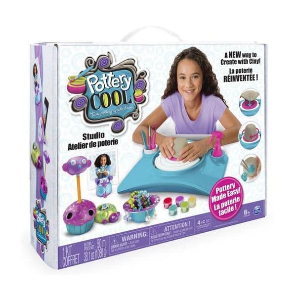 Spin Masters Kit Cerãmica Pottery Cool - Clay Studio - 6027865