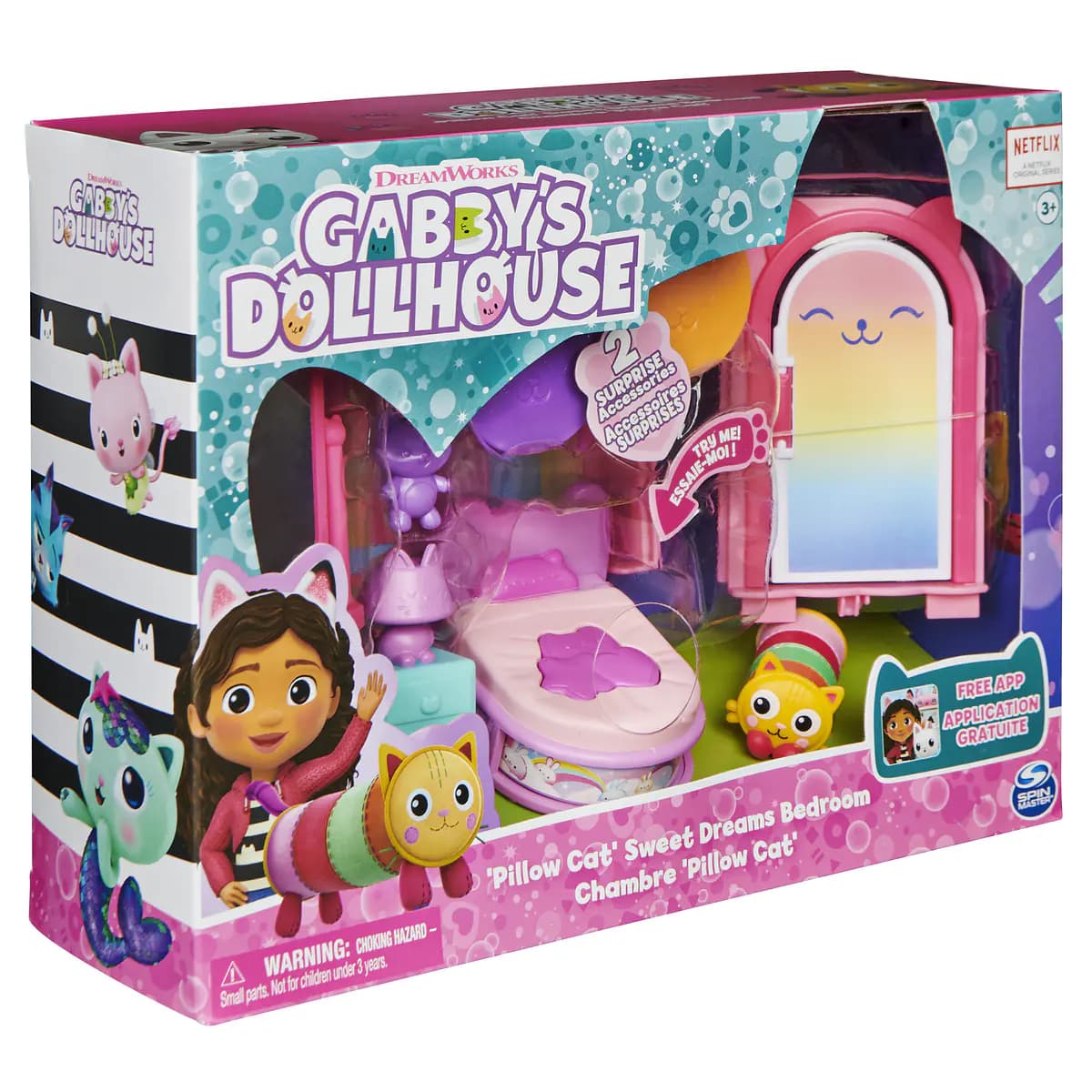 Gabby´s Dollhouse Quarto Deluxe Doces Sonhos