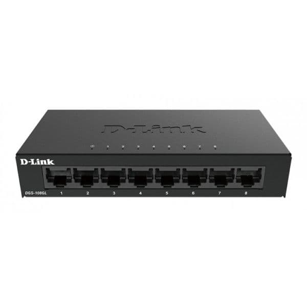D-Link 8 Portas Gigabit - DGS-108GL
