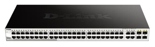 D-Link DGS-1210-48 switch de rede Gerido L2 Gigabit Ethernet (10/100/1000) 1U Preto