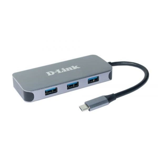 D-Link Hub 6-in-1 Usb-c With Hdmi/gigbait Ethernet/power