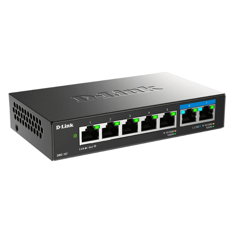 D-Link 7-Port Multi-Gigabit Unmanaged