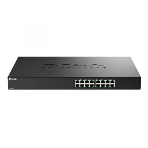 Switch D-Link DMS-1016 16 portas 2.5G QoS IGMP Snooping metálico rack