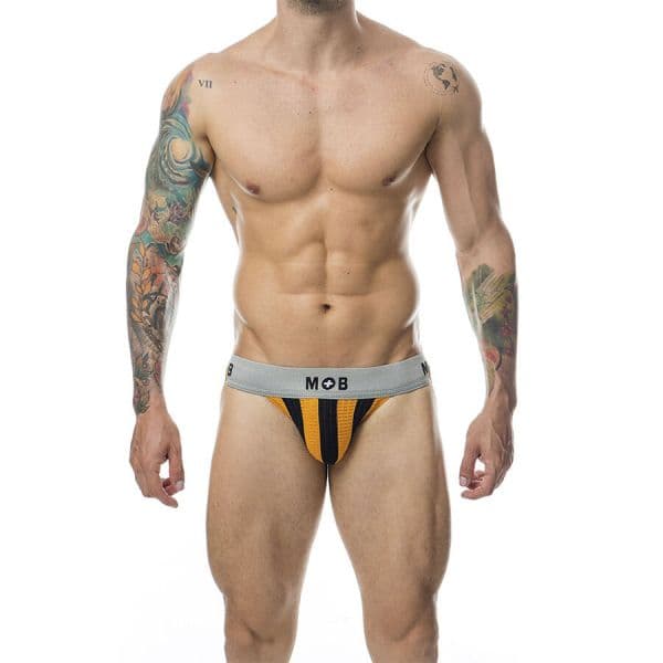 Mob Calça Classic Jock Stripe Laranja Tamanho G - Xxl - D-243568