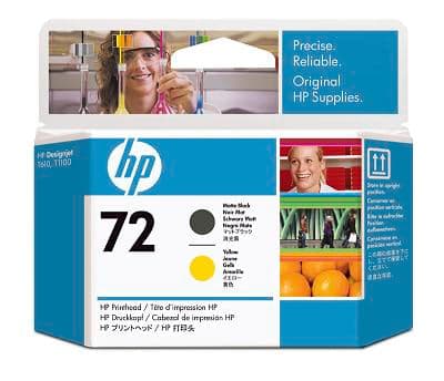 Tinteiro HP 72 Matte Black/ Yellow C9384A
