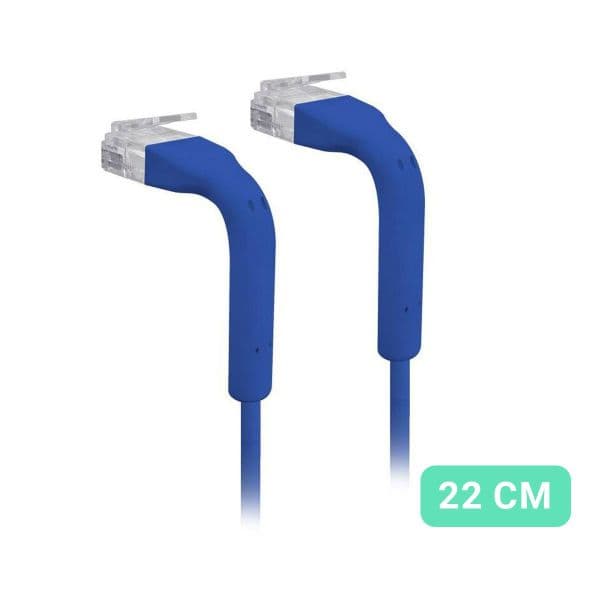 Ubiquiti Cabo de Rede UniFi CAT.6 U/UTP 0.22m Azul
