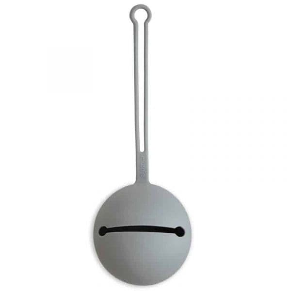 Mushie Porta Chupetas Silicone Stone - Mushie460123