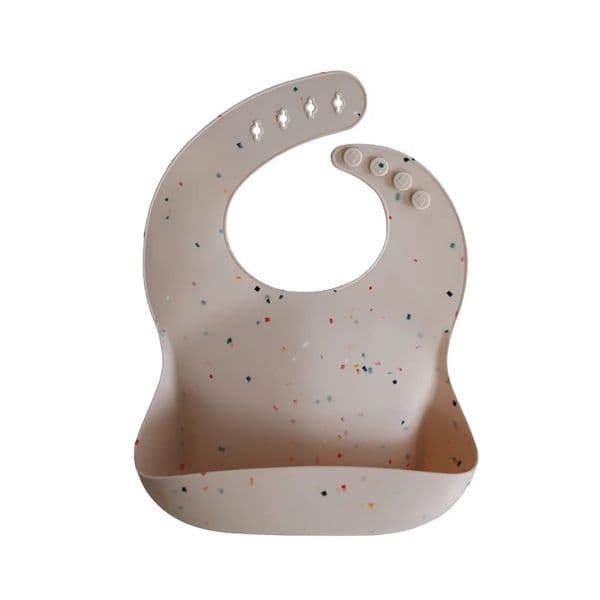 Mushie Babete Silicone Confetti Vanilla