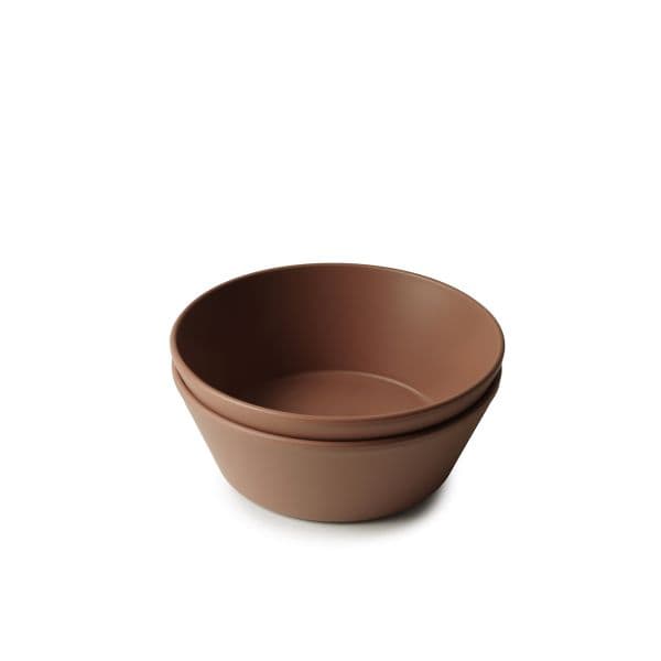 Mushie Conjunto 2 Taças Redondas Caramel