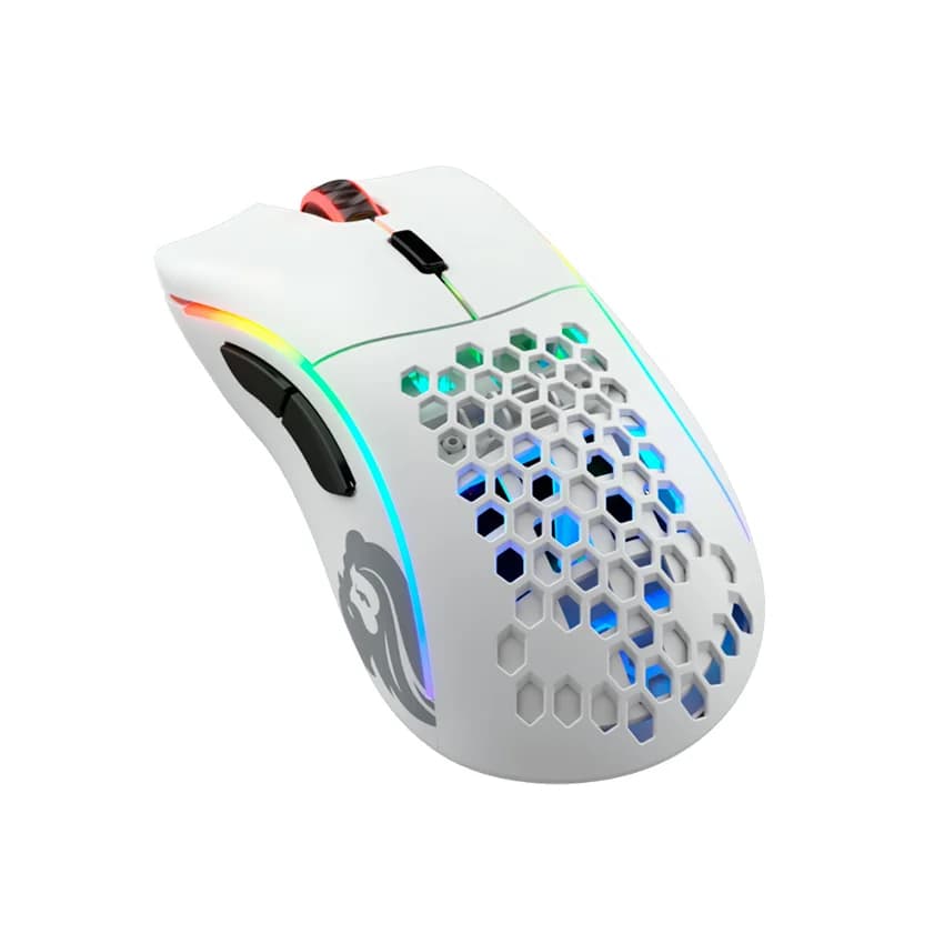 Glorious PC Gaming Race Model D Wireless Branco - GLO-MS-DW-MW
