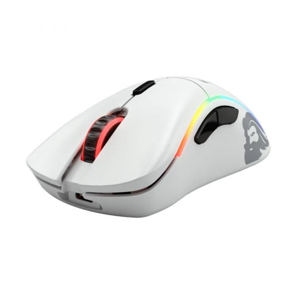 Glorious PC Gaming Race Model D Wireless Branco - GLO-MS-DW-MW