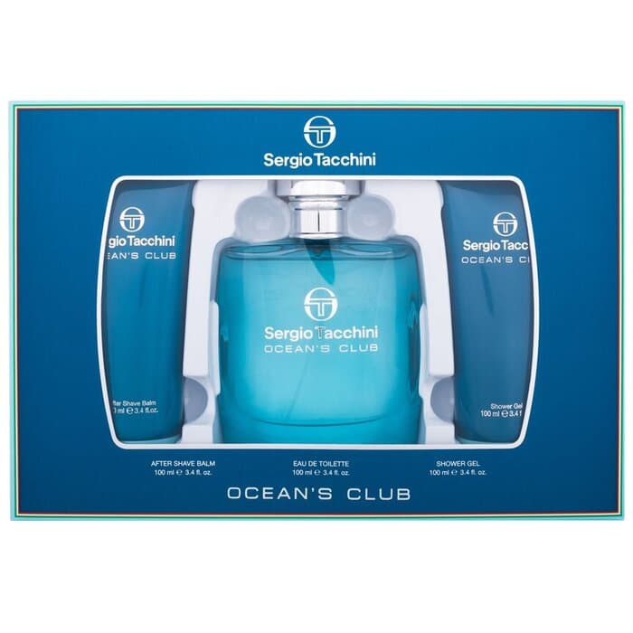 Ocean’s Club Gift set EDT 100 ml, Gel de Banho 100 ml e After Shave Balsam 100 ml