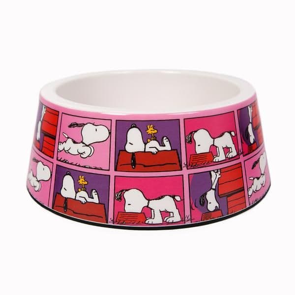 Zooz Pets Taça em Melamina Film Pink Oficial Snoopy L