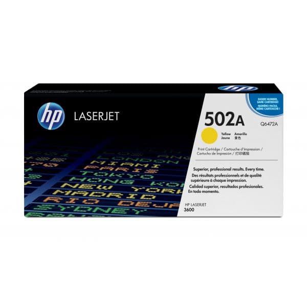 Tinteiro HP 501A Q6472A Yellow