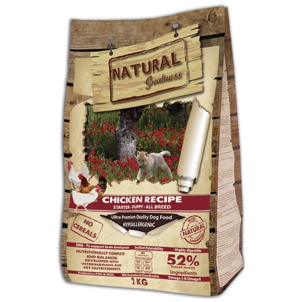 Natural Greatness Starter Puppy Chicken Dog 2Kg