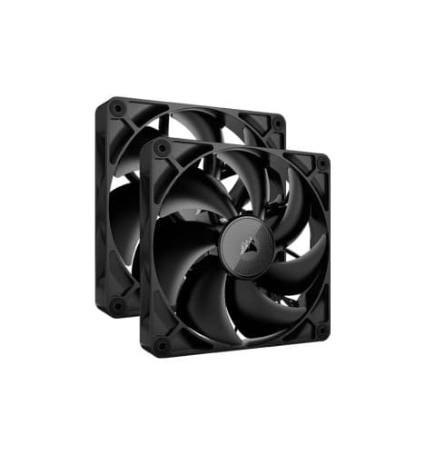 Corsair iCUE LINK RX140 Starter Kit 2 Ventoinhas Pretas PWM
