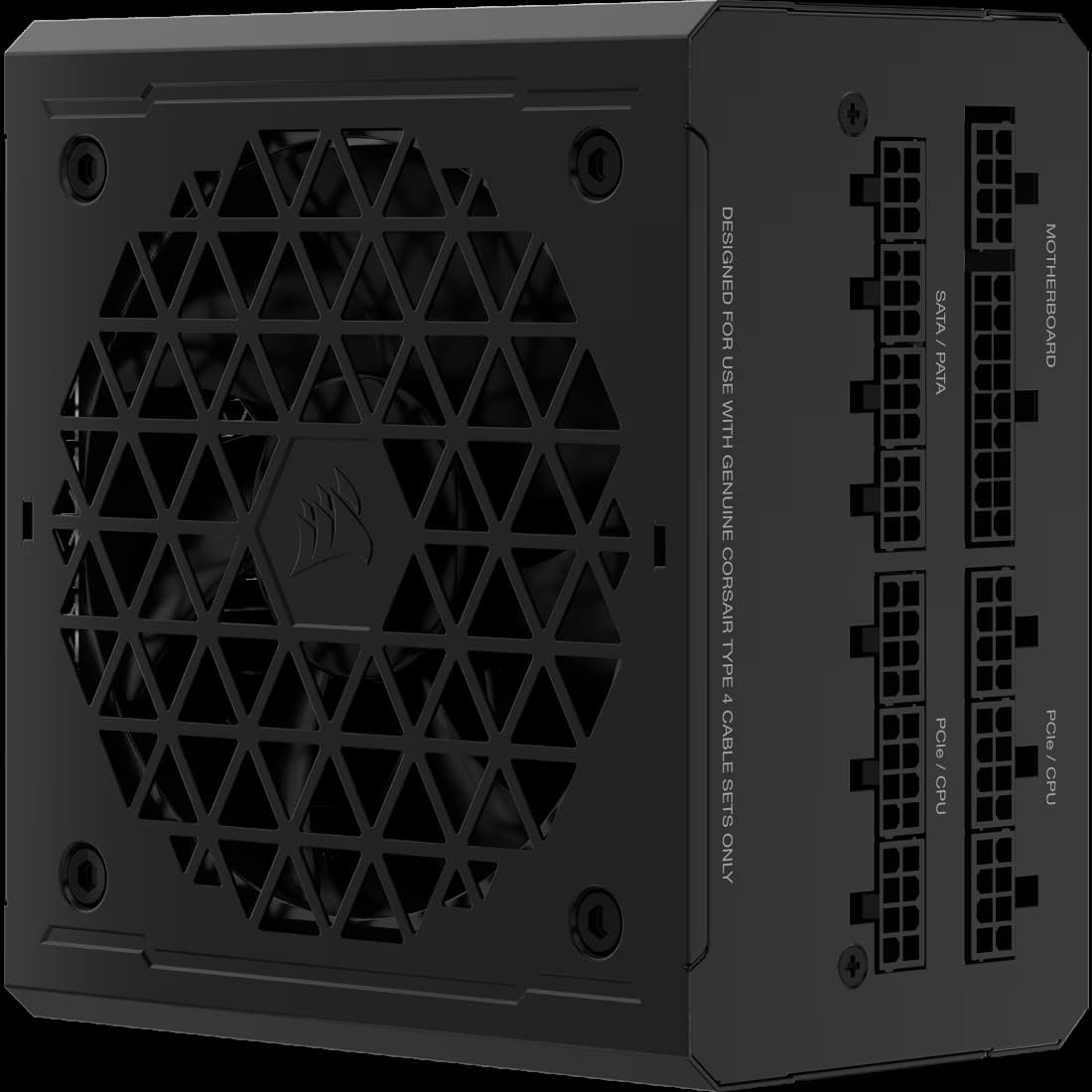Corsair RMe Series RM1000e ATX 3.1 PCIe 5.1 1000W Cybenetics 80 Plus Gold Modular Branca