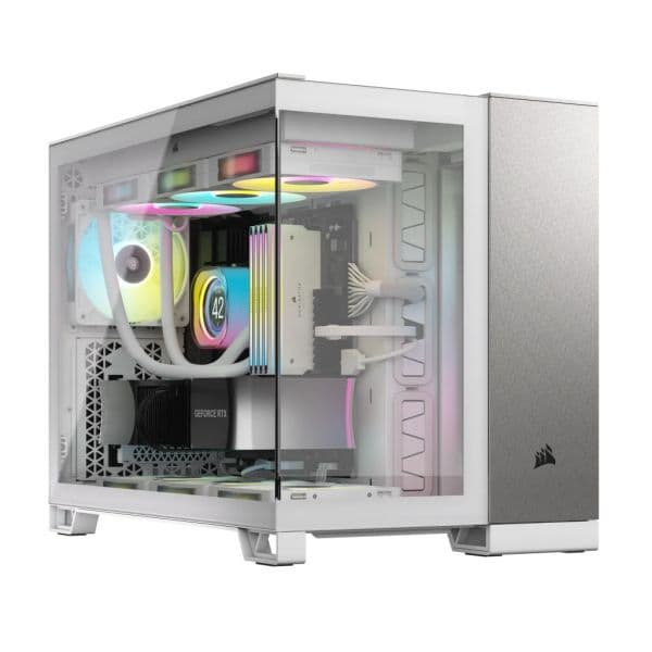 Corsair 2500X Midi Tower PC Case White/Gray