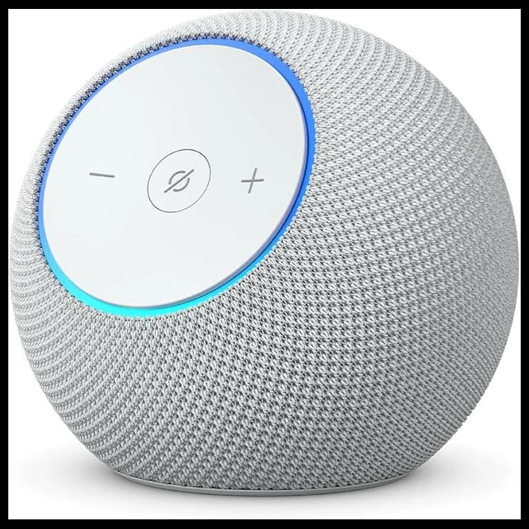 Amazon Echo Dot Max Branco — Alto-falante Inteligente Alexa com Som Surround