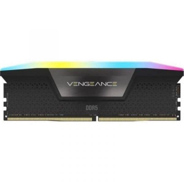 Memória RAM Corsair Vengeance RGB 8GB DDR5 5200MHz CL40 Black