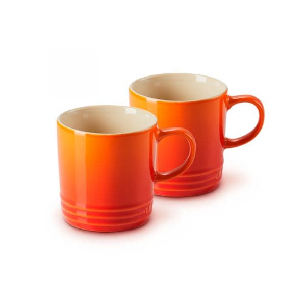 Le Creuset Set 2 Canecas Grés 350ml Vulcânico - LC79111350900000