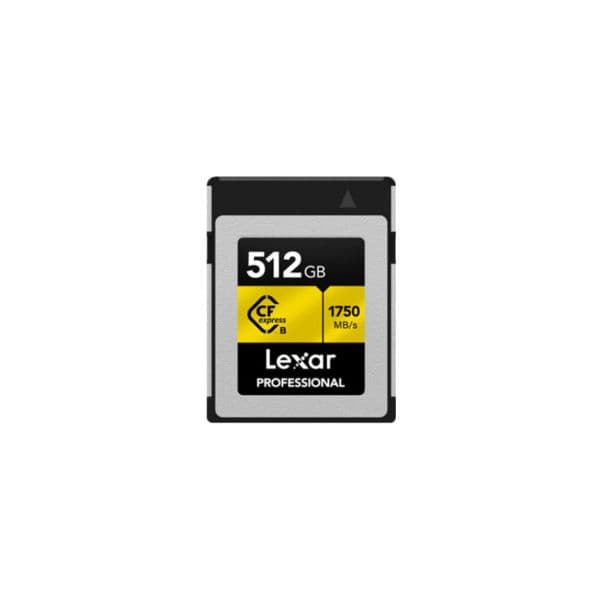 Lexar Cartão Cfexpress 512GB Professional Type B Gold - LEXAR5043512