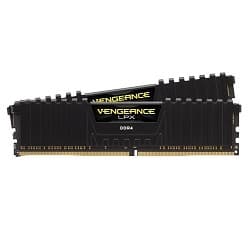 Memória RAM Corsair 32GB Vengeance LPX (2x 16GB) DDR4 2666MHz PC4-21300 CL16 Black - CMK32GX4M2A2666C16