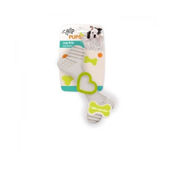 Afp Brinquedo Cão Pups Osso Latex 12CM 12 cm