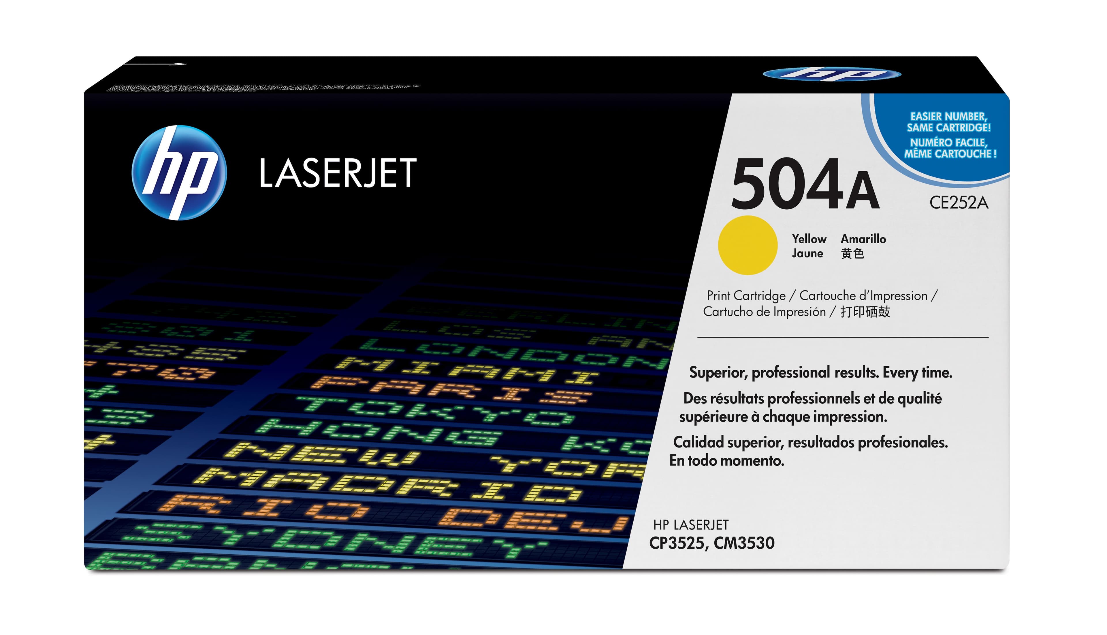 HP 504A CE252A Yellow