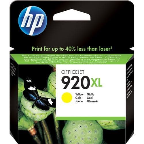 HP 920XL YELLOW OFFICEJET INK CARTRIDGE