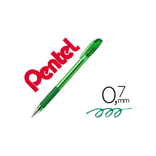 Pentel Caneta Bx487 c/ Tampa Na Verde - OFF152595CE