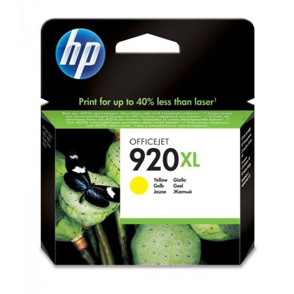 Tinteiro HP 920XL CD974A Yellow