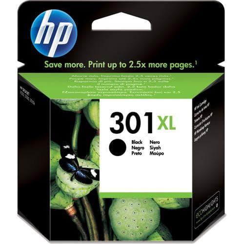 Tinteiro HP Original 301 XL - CH563EE - Preto de Alto Rendimento | Elegível para o Instant Ink
