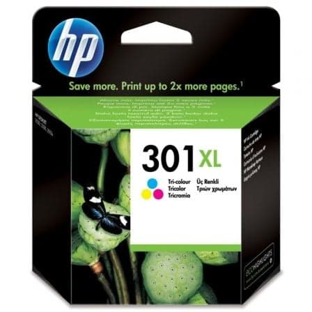 Tinteiro HP N301XL Tricolor - CH564EE