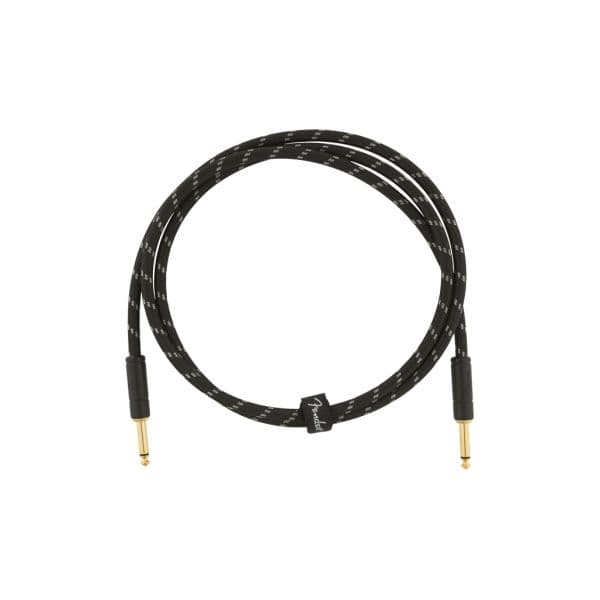 Fender cable Jack Deluxe 1,5m Tweed Black Jack Mono Para Jack Mono
